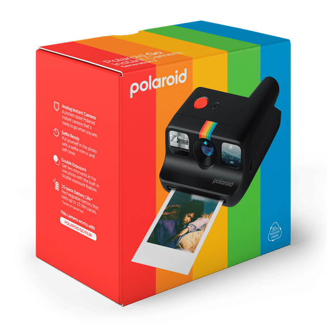 Polaroid Go Generation 2 Black Instant Camera - 7
