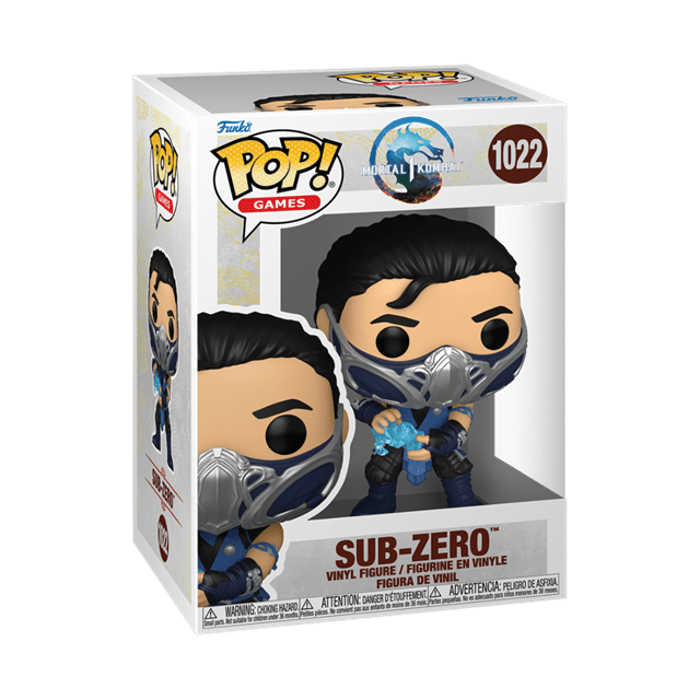 Sub Zero 1022 Mortal Kombat Funko Pop Vinyl - 2