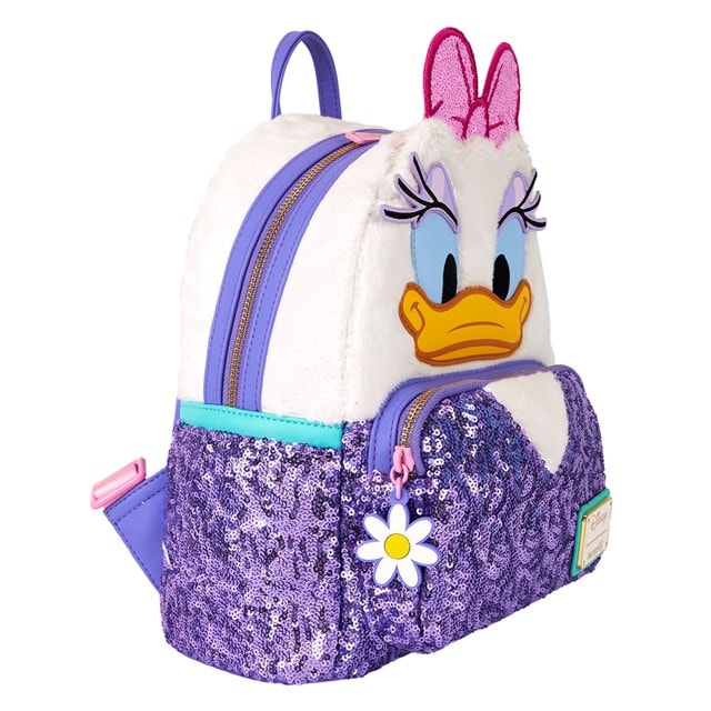 Daisy Duck Loungefly Plush Mini Backpack - 3