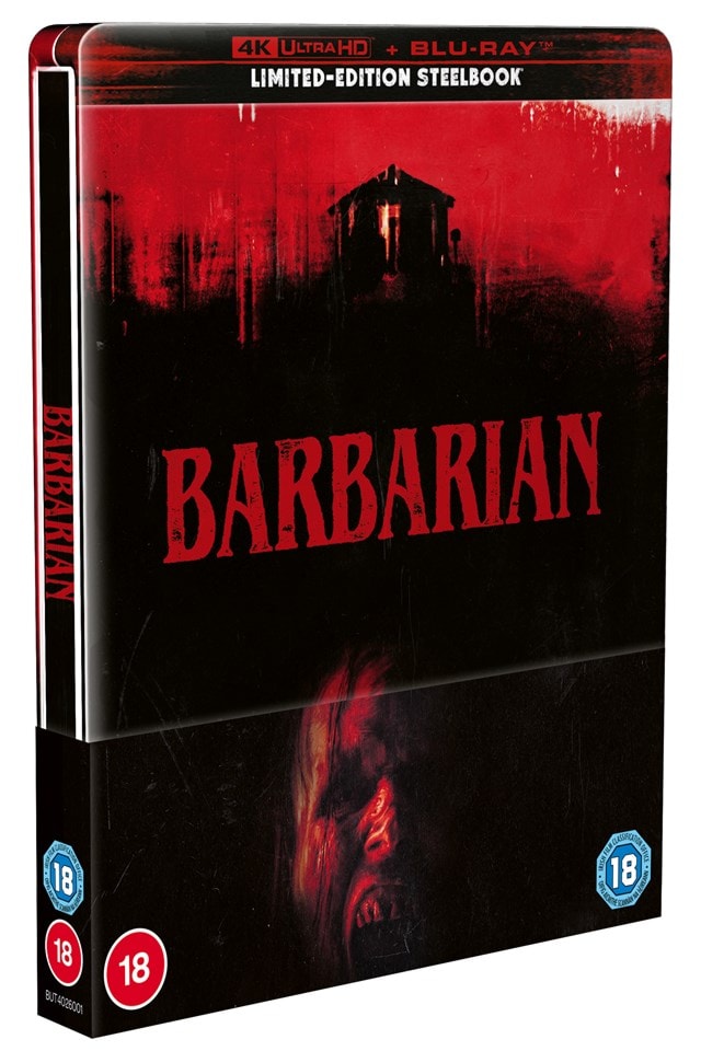 Barbarian Limited Edition 4K Ultra HD SteelBook - 2