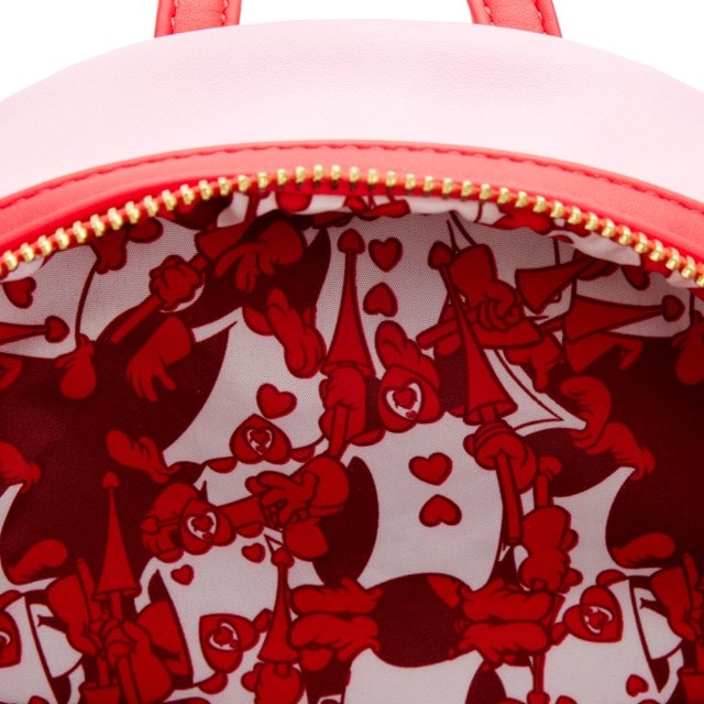 Painting The Roses Red Mini Backpack: Alice In Wonderland Loungefly - 5