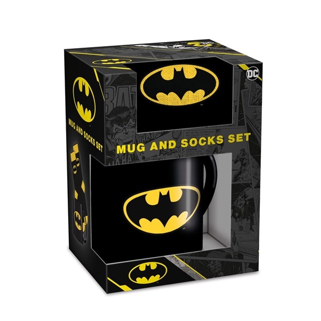 Logo Batman Mug & Sock Set - 1