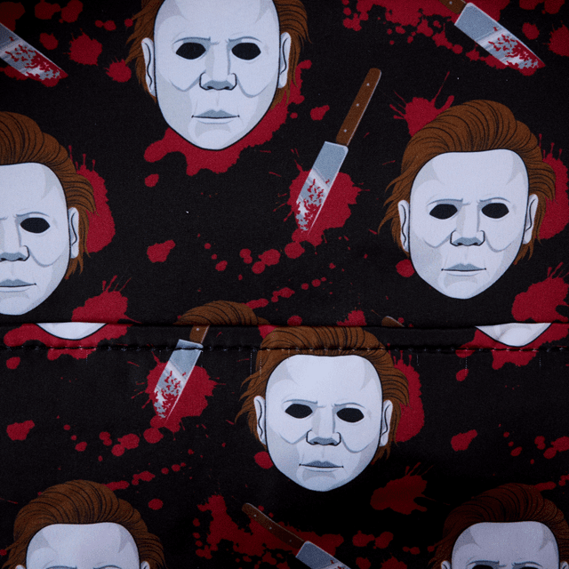 Michael Myers Cosplay Halloween Loungefly Full Size Backpack - 7