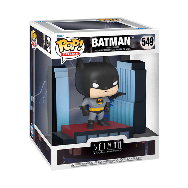 Batman On Rooftop 549 Batman Animated Series Funko Pop Vinyl Deluxe - 2