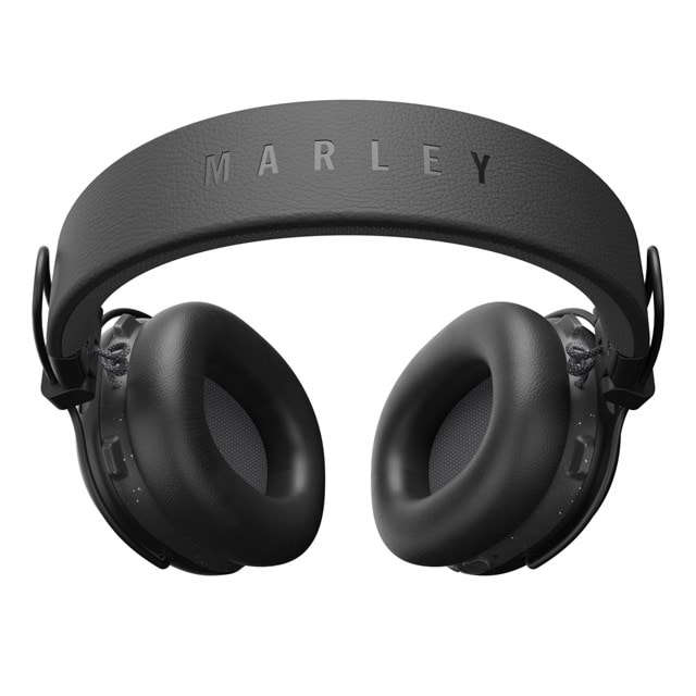 HOUSE OF MARLEY Positive Vibration 2 Wireless Bluetooth Headphones - Black - EM-JH133-SB - Currys