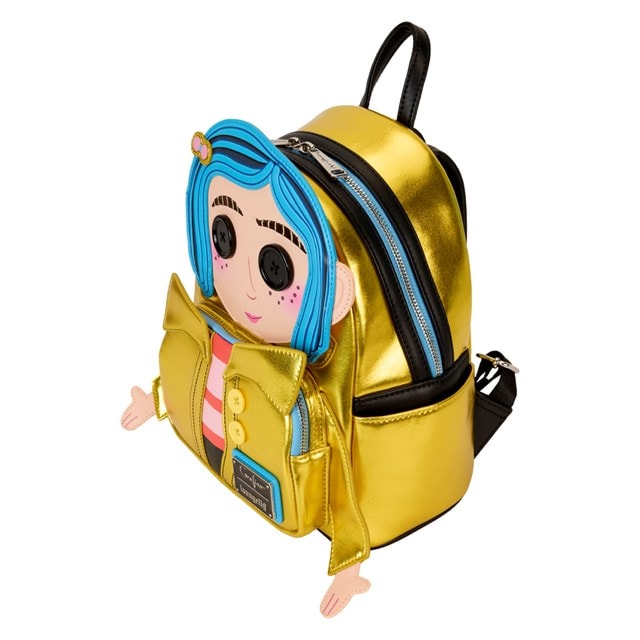 Coraline Doll Cosplay Mini Loungefly Backpack - 3