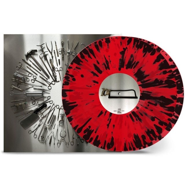 Surgical Steel - Limited Edition 10th Anniversary Transparent Red with Black Splatter 2LP - 1