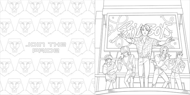 KPop Demon Hunters: The Official Deluxe Colouring Book - 4