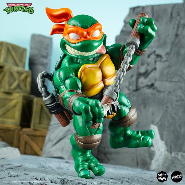 Michelangelo Teenage Mutant Ninja Turtles Mondo Soft Vinyl Figurine - 5
