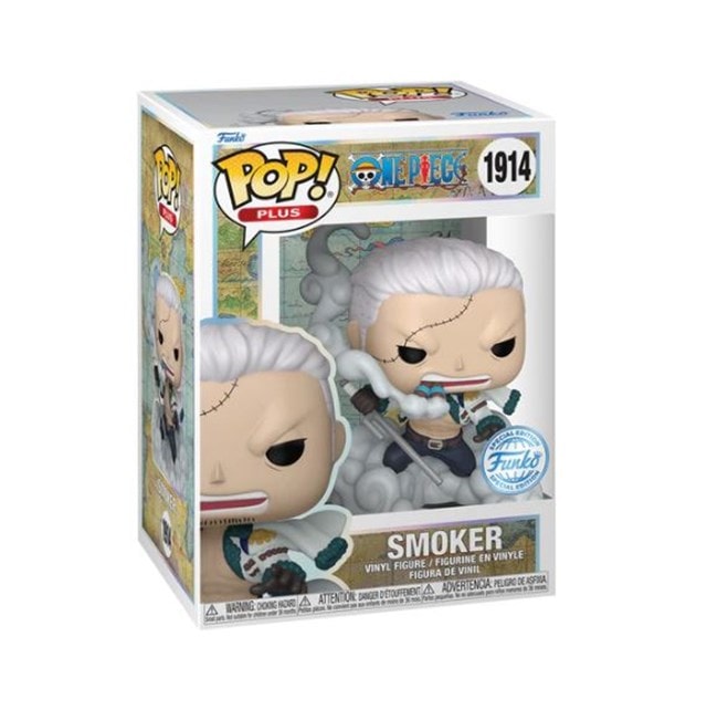 Smoker With Chance Of Glow In The Dark Chase 1914 One Piece Limited Edition Funko Pop Vinyl - 2