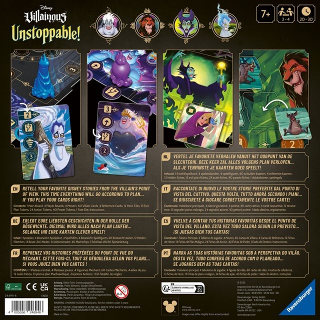 Unstoppable Disney Villainous Board Game - 4