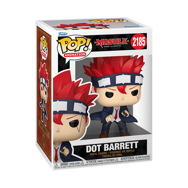 Dot Barrett With Chance Of Chase 2185 Mashle Magic And Muscles Funko Pop Vinyl - 2