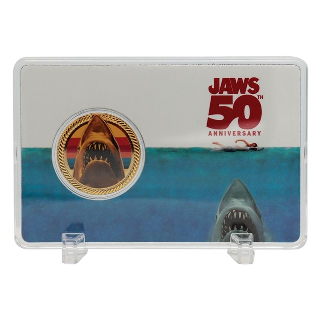 Jaws 50th Anniversary 24K Gold Plated Presentation Coin - 3