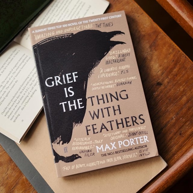 Grief Is The Thing With Feathers Paperback By Max Porter - 2