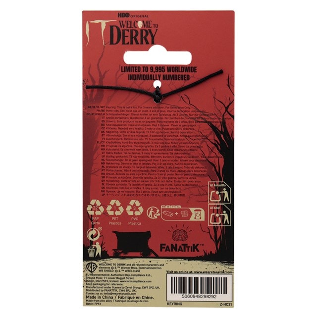 The Losers IT Welcome To Derry Keyring - 5