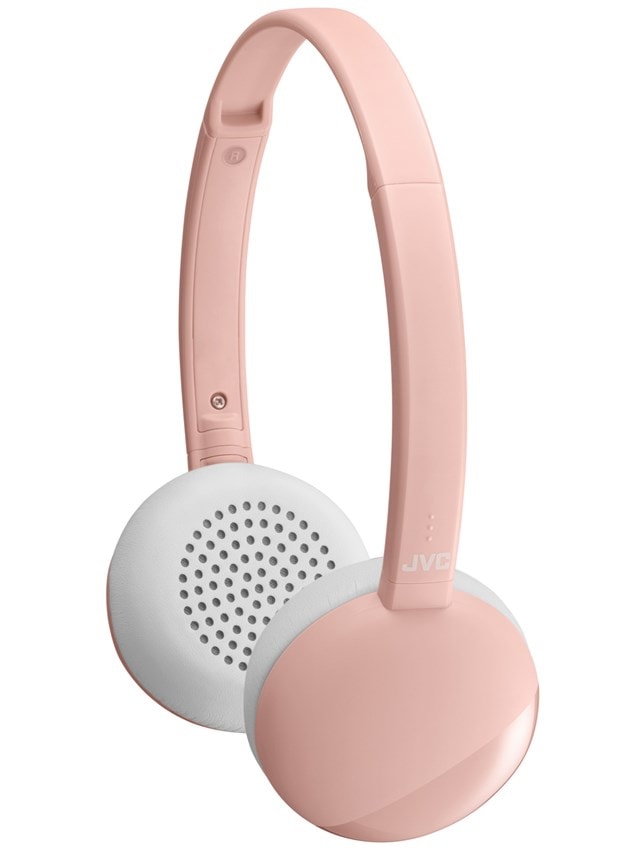JVC Flats HA-S22W Pink Bluetooth Headphones - 5