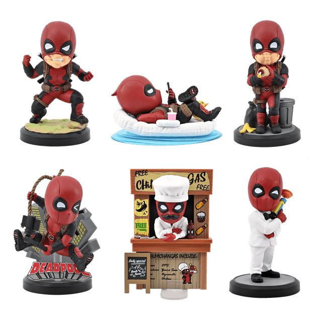 Yume Hero Box Deadpool Action Hero Series Hero Box Figurine - 2