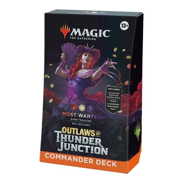 Outlaws Of Thunder Junction Commander Deck Most Wanted Magic The Gathering Trading Cards - 1