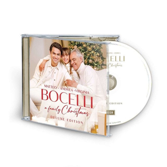 Andrea Bocelli records Christmas album with son Matteo, 24, and