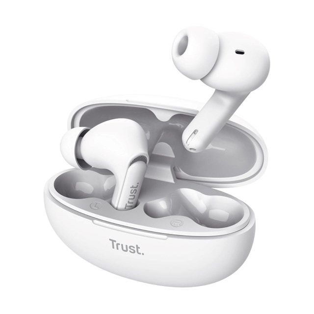 Trust Yavi White Noise Cancelling True Wireless In-Ear Bluetooth Earphones - 1