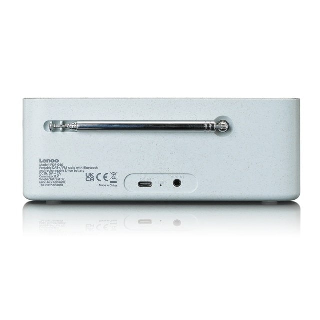 Lenco PDR-046 Silver DAB+/FM RADIO & Bluetooth Speaker - 5