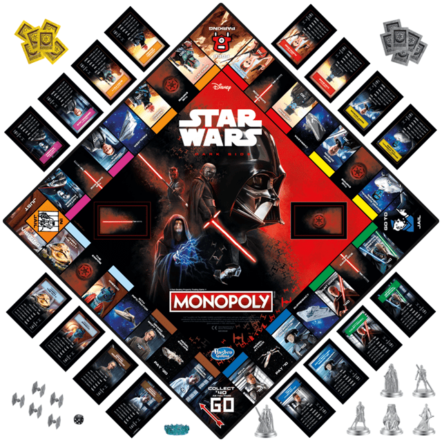 Monopoly Star Wars Dark Side Edition Board Game - 4