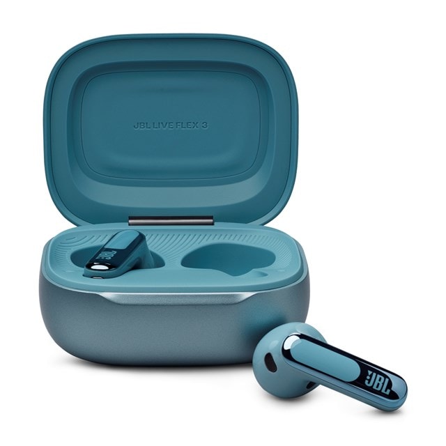 JBL Live Flex 3 Blue Noise Cancelling True Wireless Bluetooth Earphones - 2