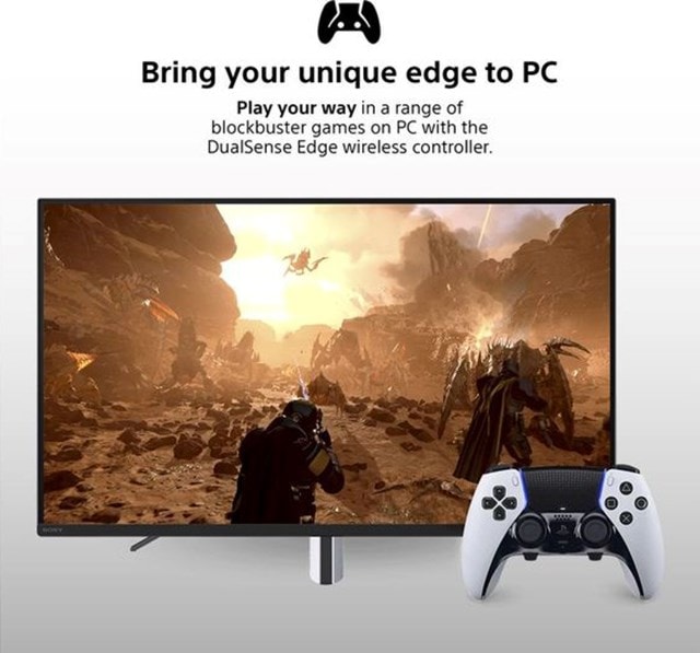 Official PlayStation 5 DualSense Edge Wireless Controller V2 - White - 7
