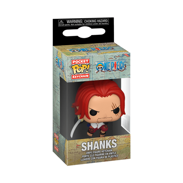 Shanks One Piece Funko Pop Vinyl Keychain - 2