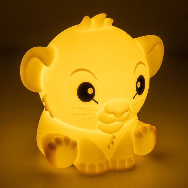 Simba Lion King Squishyglo Silicone Light - 4