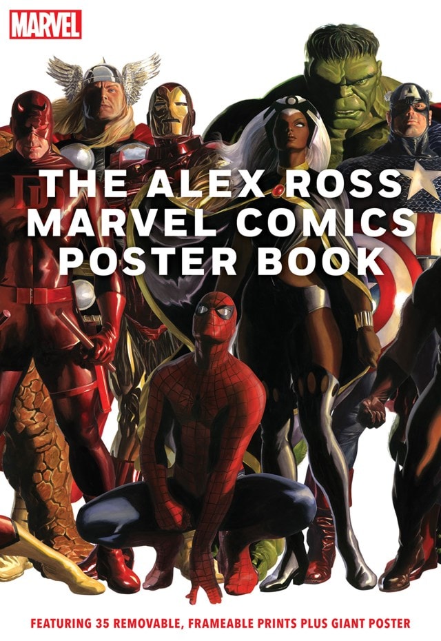 The Alex Ross Marvel Comics Poster Book - 1