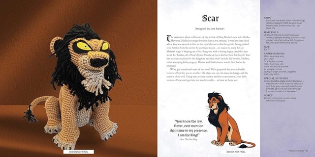 Disney Villains Amigurumi 20+ Crochet Patterns For The Unapologetic Crafter - 6