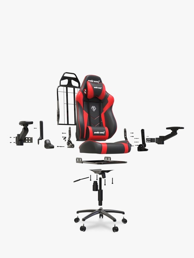 AndaSeat Dark Demon Premium Black & Red Gaming Chair - 8