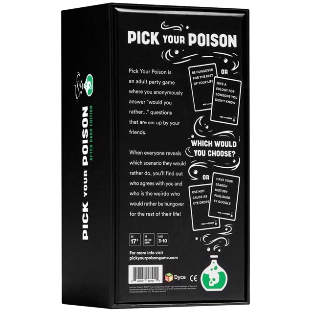 Pick Your Poison After Dark Card Game - 7
