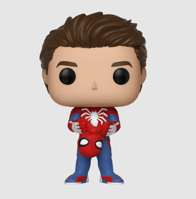 Unmasked Spider-Man 395 Spider-Man Funko Pop Vinyl HMV Store
