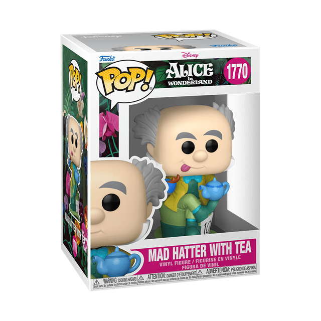 Mad Hatter With Tea 1770 Alice In Wonderland Funko Pop Vinyl - 2