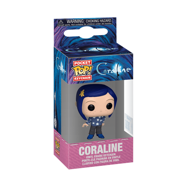Coraline In Star Sweater Funko Pop Vinyl Keychain - 2