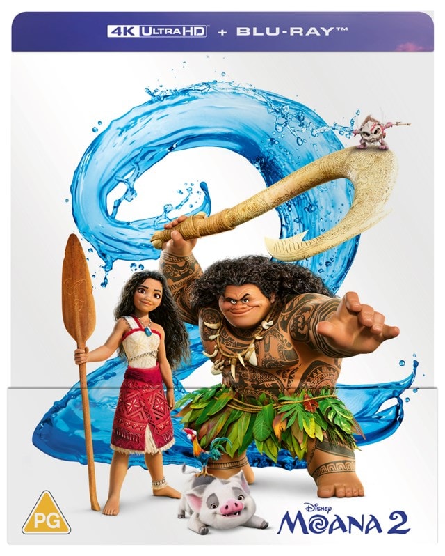 Moana 2 Limited Edition 4K Ultra HD Steelbook - 1