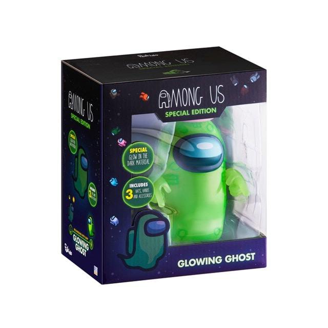 Among Us Action Figure Green Glow In The Dark - 7