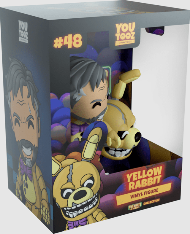 Yellow Rabbit Five Nights At Freddys FNAF Movie Youtooz Figurine - 2