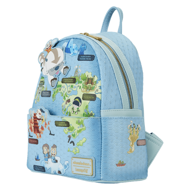 Map Mini Backpack Avatar Last Airbender Loungefly - 2