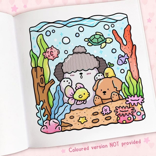 Cozy Cuties Cute & Comfy Colouring Book By Coco Wyo - 8