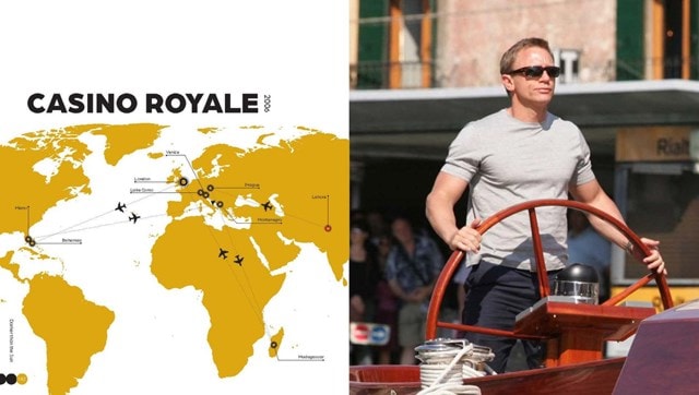 Darker Than The Sun: An Atlas Of James Bond Movie Locations Hardback - 4