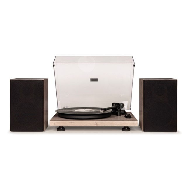 Crosley C62 Grey Bluetooth Turntable & Speakers - 2