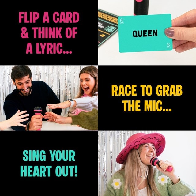 Grab The Mic Card Game - 2