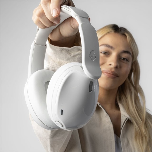 Skullcandy Hesh 540 ANC Bone White Active Noise Cancelling Bluetooth Headphones - 8