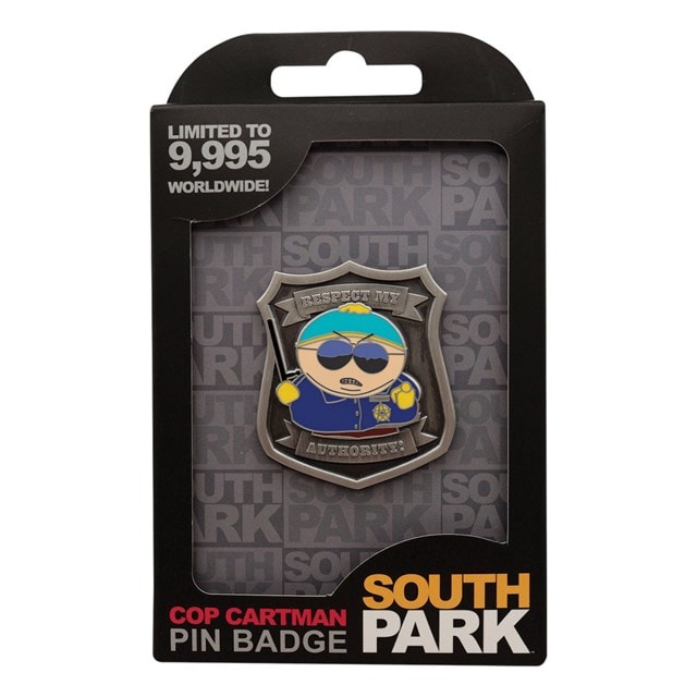 Cop Cartman South Park Pin Badge - 3