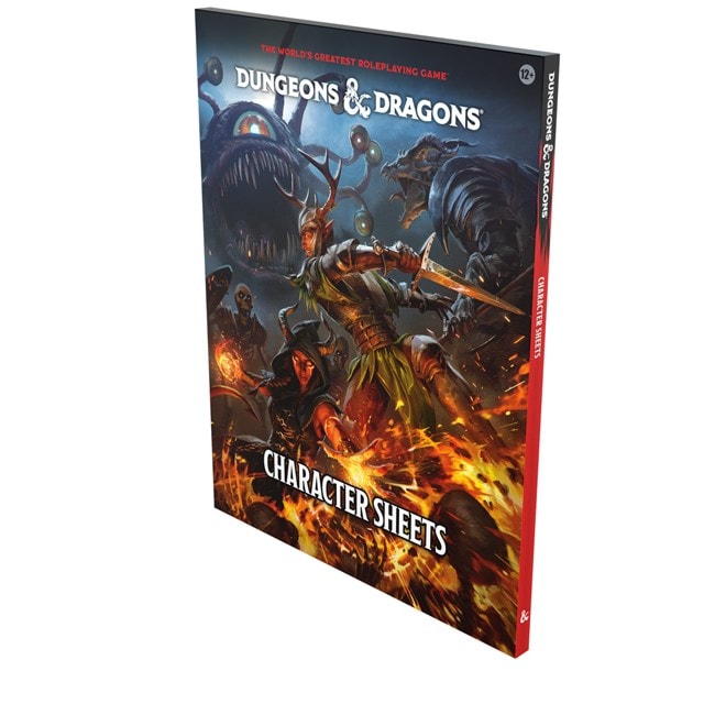 Dungeons & Dragons Character Sheets 2024 - 4