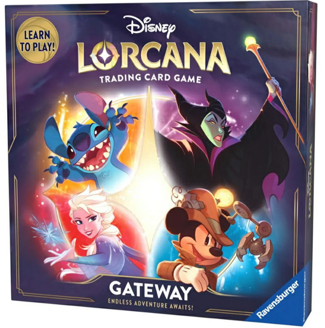 Disney Lorcana Trading Card Game Gateway Two Player Starter Set Trading Cards - 1