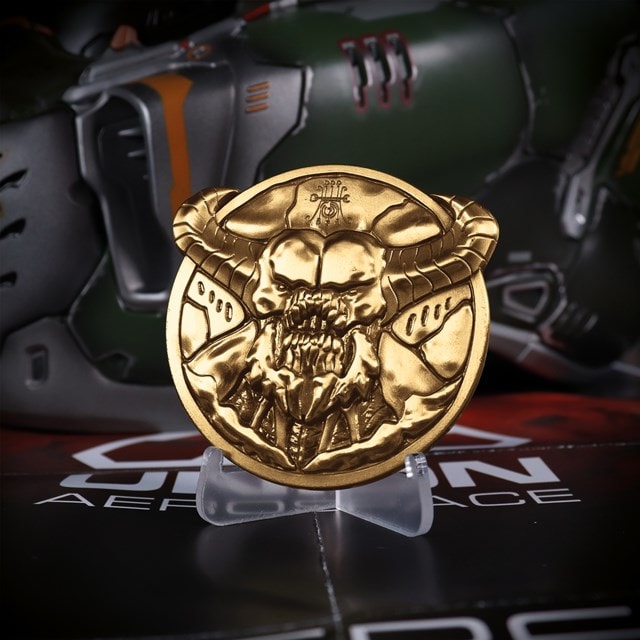 Doom: Baron Level Up Metal Medallion Collectible - 3